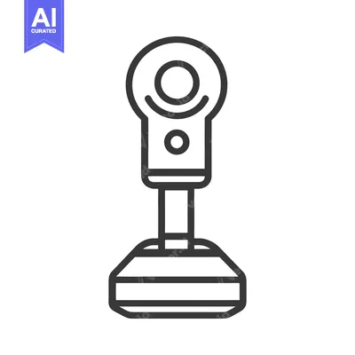 Aset desain premium: A graphic illustration of a device for a specific function