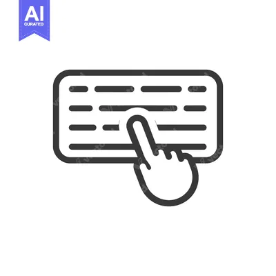 Popular premium asset: Finger Tapping on Digital Interface Icon, Touchscreen Interaction Symb