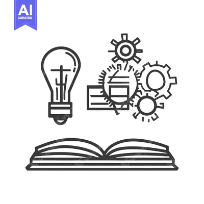 Aset premium populer: A symbolic illustration of ideas and creative processes