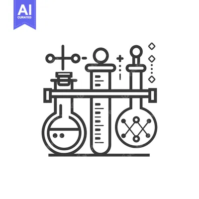 Popular premium asset: Laboratory Equipment with Beaker, Flask, and Measuring Cylinder