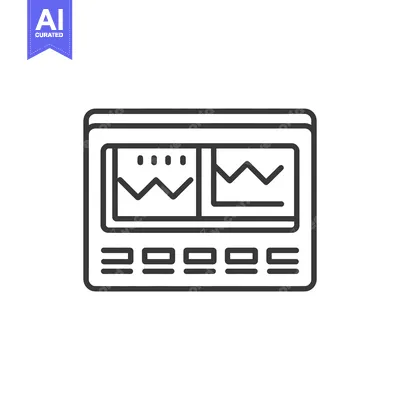 Aset premium populer: Oscilloscope Vector Icon: Electronic Measurement Device with Waveform