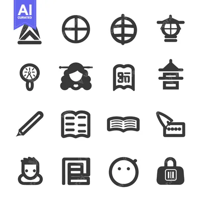 Popular premium asset: Vector icons illustrating different objects and concepts are presented