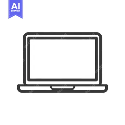 Popular premium asset: Minimalist Laptop Icon: Clean, Modern Design for Digital Interface