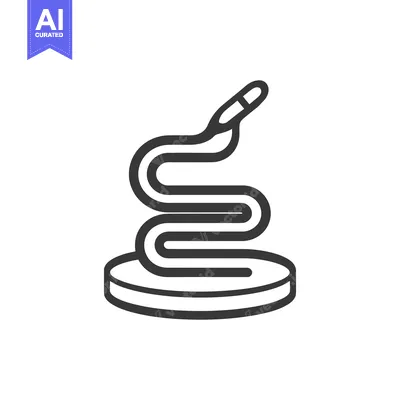 Aset desain premium: Minimalist Icon of a Petri Dish with Streaking Loop