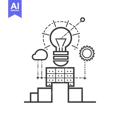 Aset premium populer: Light Bulb Innovation and Technology Concept Illustration