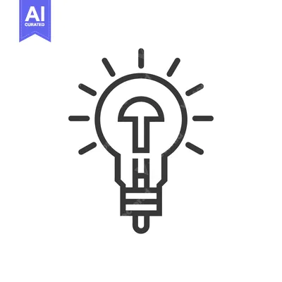 Aset premium populer: Light Bulb with an Arrow Pointing Upwards Inside
