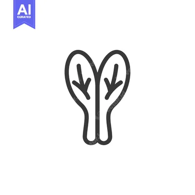 Premium design asset: Line art icon of a pair of maracas