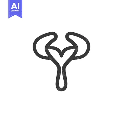 Popular premium asset: Line art illustration of a cashew nut