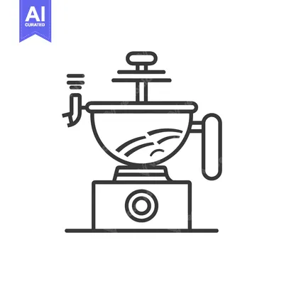 Popular premium asset: Line Art Illustration of a Chocolate Fountain