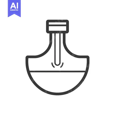 Popular premium asset: Line Art Illustration of a Dropper Bottle