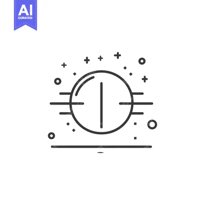 Premium design asset: Line Art Illustration of a Pill with a Line Through it