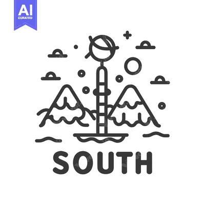 Aset premium populer: Line Art Illustration of a Tower with a Globe on Top in a Mountainous