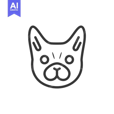 Popular premium asset: Line Drawing of a Cat's Face