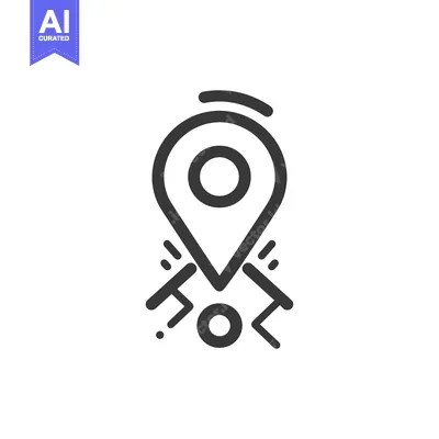 Popular premium asset: Location Pin with Two Arrows Pointing Downwards