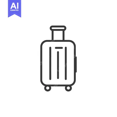 Popular premium asset: Minimalist Suitcase Icon: Travel, Luggage, and Adventure Symbol