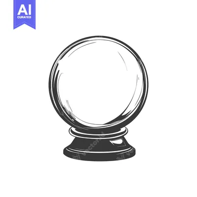Popular premium asset: A graphic representation of a crystal ball on a stand