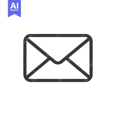 Popular premium asset: A simple vector icon representing a sealed envelope shape