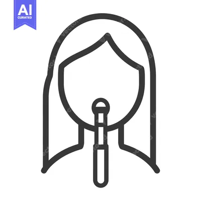 Popular premium asset: An illustration of a woman with a lipstick application device