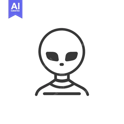 Aset premium populer: An outlined illustration depicting a simple representation of an extra
