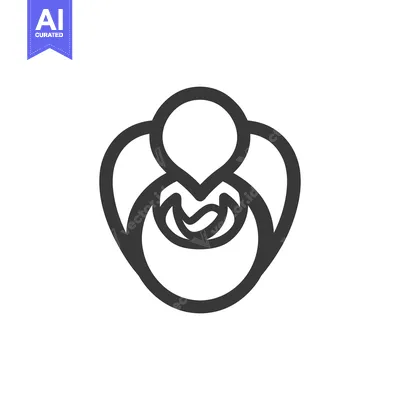 Popular premium asset: A stylized graphic depicting a form embracing a central motif