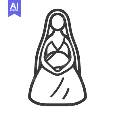 Popular premium asset: A stylized illustration of a woman wearing a veil holding hands