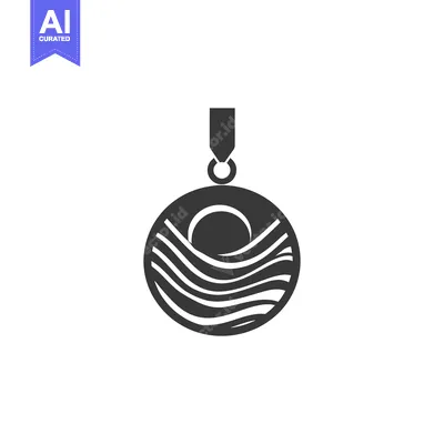 Popular premium asset: Medal with a Sun Setting over Waves Icon