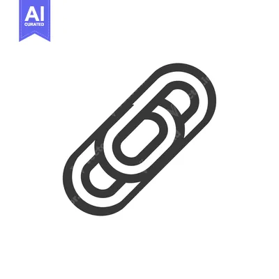 Popular premium asset: Minimalist Chain Link Icon: Interconnected, Bold Outline Design on Whi