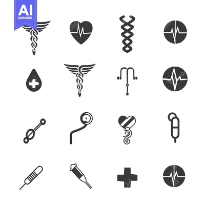 Aset premium populer: Medical and Healthcare Icons Set