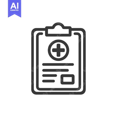 Aset premium populer: Medical Clipboard Icon: Health Record, Diagnosis, and Treatment Symbol