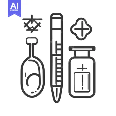 Various medical and science laboratory instruments are displayed in th