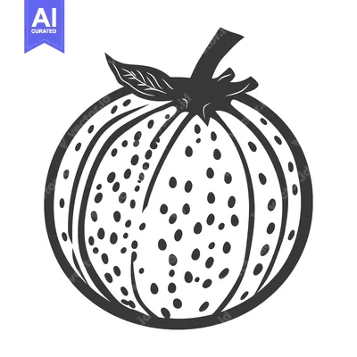 Aset premium populer: Illustration depicting a simple and stylized single fruit element