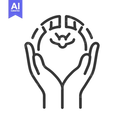 Popular premium asset: Hands cradling a stylized brain symbolizing care and support