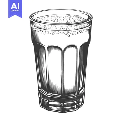 Popular premium asset: A Tall Glass Filled With Foamy Liquid Is Depicted Here