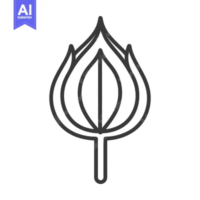 Popular premium asset: Line art drawing of a stylized flower