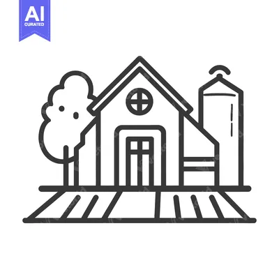 Popular premium asset: Simple Farm Scene with House and Silo