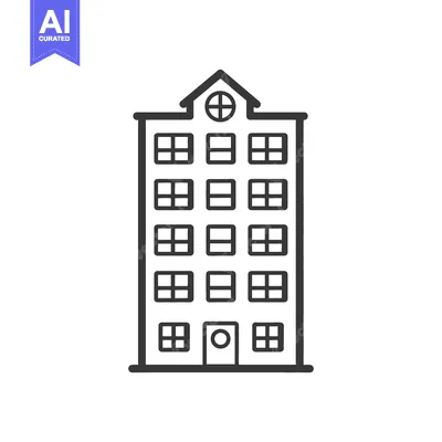 Popular premium asset: Simple Line Drawing Of A Multi Story Building