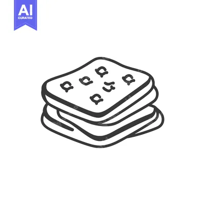 Aset premium populer: A Stack of Delicious Waffles Ready To Eat