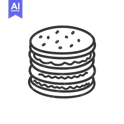 Popular premium asset: A Stack of Delicious Macarons Sweet Treat