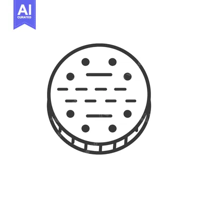 Aset premium populer: Circular Design with Dots and Lines Graphic