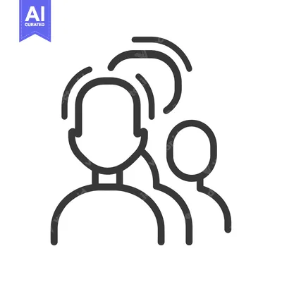 Aset premium populer: Two People with One Person Receiving a Signal