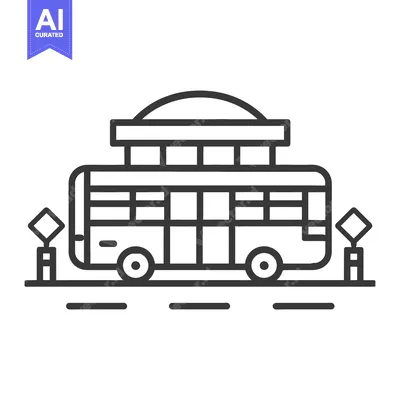 A double decker bus at a covered bus stop