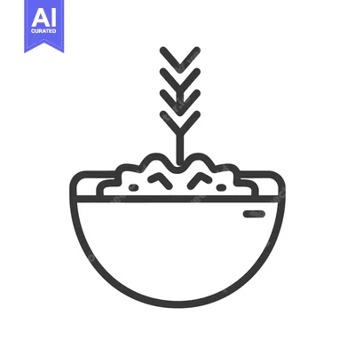 Plant Sprouting from Soil in a Bowl