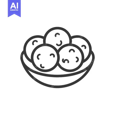 Aset premium populer: A Bowl of Round Food Items