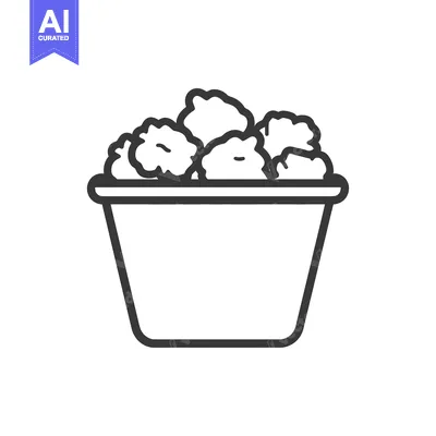 Aset premium populer: A bucket filled with several round fluffy items