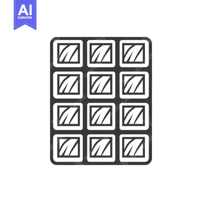 A chocolate bar with twelve individual squares