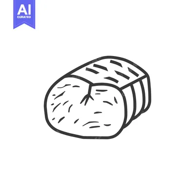 Aset premium populer: A Hand Drawn Illustration Of A Roast