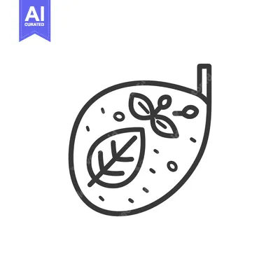 Popular premium asset: Herbal Tea Bag Leaves and Stems Illustration