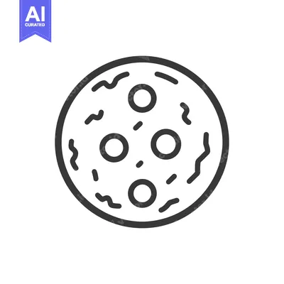 Premium design asset: Circular Design Featuring Four Inner Circles and Swirls