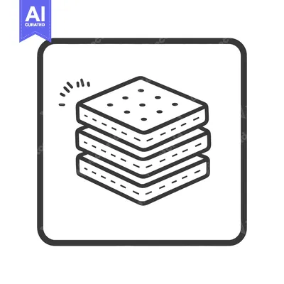 Layered Mattress Icon Showing Comfort and Support
