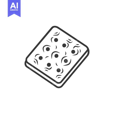 Aset desain premium: Isometric illustration of a mattress with pressure points